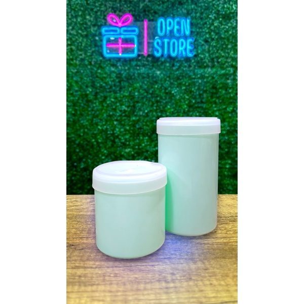 SET TARROS PLASTICO COLOR LISO - Imagen 3