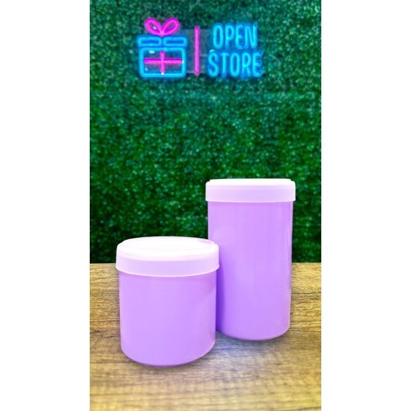 SET TARROS PLASTICO COLOR LISO - Imagen 5