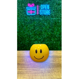 MATE CERAMICA CARITA EMOJI