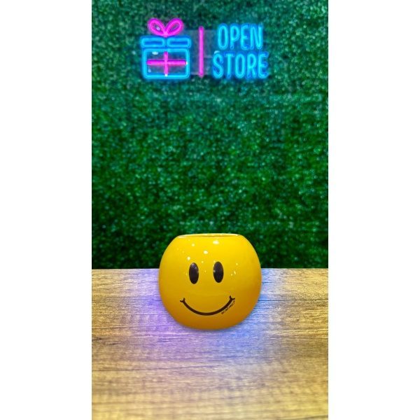 MATE CERAMICA CARITA EMOJI