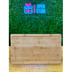 TABLA BAMBU ILUSTRADA PATAGONIA