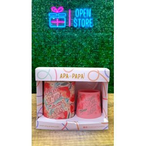 SET YERBERO LATA + MATE EN CAJA APALAPAPA