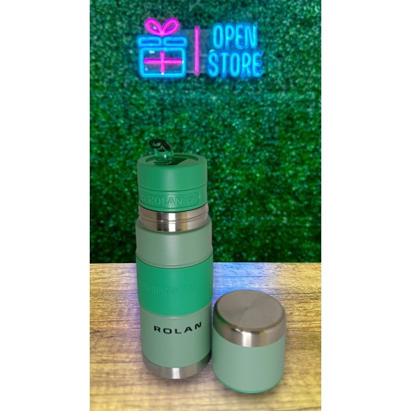 MATE LISTO ACERO 500ML (BLANCO-ROSA-VERDE-FUCSIA)