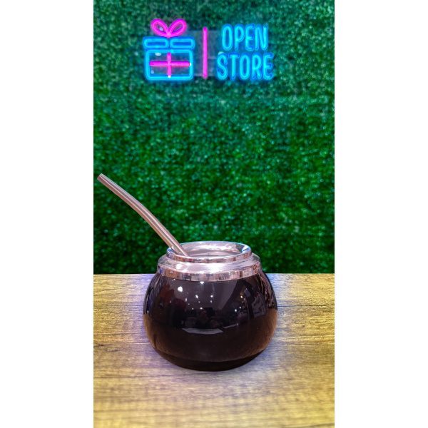 MATE CRIOLLO CERAMICA Y ACERO - Imagen 4