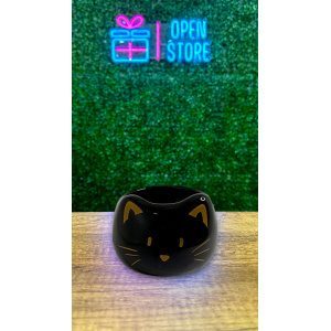 MATE CERAMICA GATO NEGRO