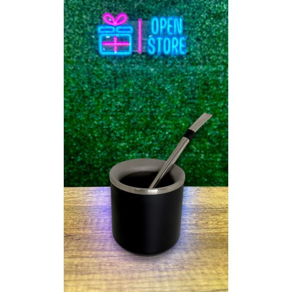 MATE ACERO PARY / VIAJERO EN CAJA CON BOMBILLA - Imagen 2