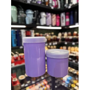 SET TARROS PLASTICO COLOR LISO