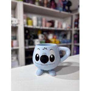 TAZA STITCH CON PATITAS