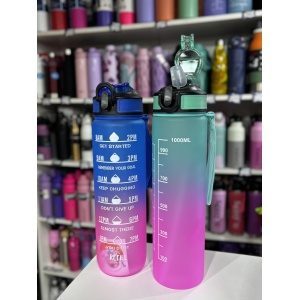 BOTELLA PLASTICO MOTIVACIONAL 1L