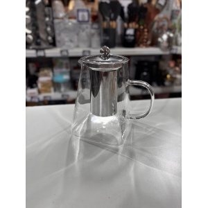 TETERA DE VIDRIO CUADRADA 1L
