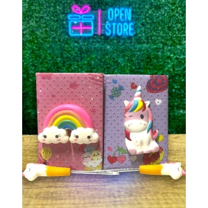 CUADERNO A5 C/SCUISH Y LAPICERA SCUISH