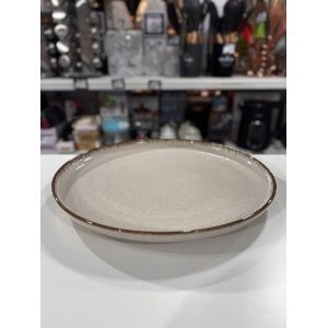 PLATO CERAMICA PLAYO IVORY 27CM