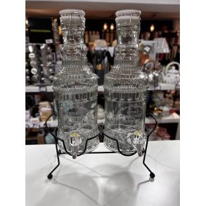 DISPENSER DE AGUA X2 CON BASE METAL