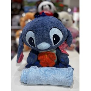 PELUCHE STITCH GRANDE 40CM CON MANTA