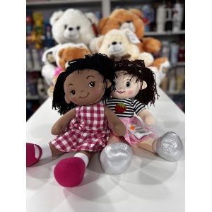 PELUCHE MUÑECA 16" CON SONIDO