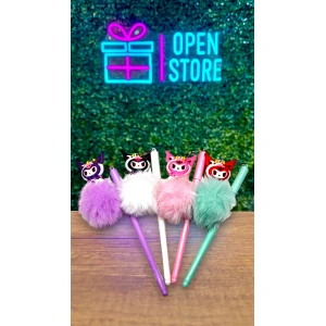 LAPICERA C/MUÑECO Y POMPON