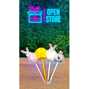 LAPICERA ANIMALITO CON POMPON