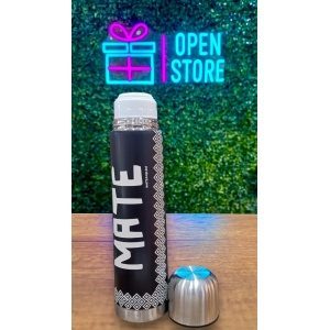 TERMO ACERO 1L BALA PAMPA NEGRO WATERMELON