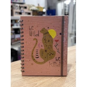 CUADERNO A5 ANILLADO CON ELASTICO CHUNA