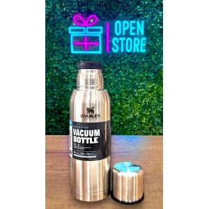TERMO ACERO 1L PLATEADO STANLEY (REPLICA)