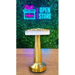 LAMPARA VELADOR RECARGABLE DORADO CHELSEA