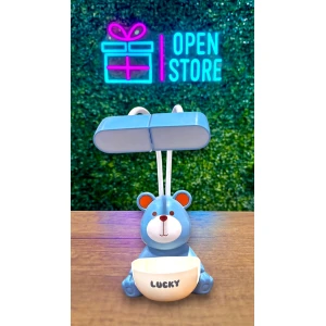 LAMPARA INFANTIL DOBLE C/OSO