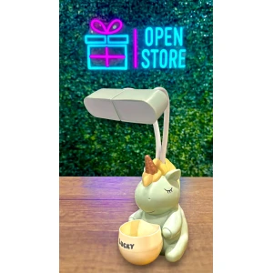 LAMPARA INFANTIL UNICORNIO DOBLE LUZ