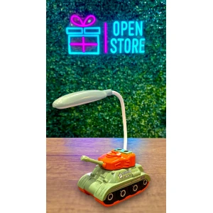 LAMPARA INFANTIL TANQUE DE GUERRA