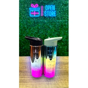 BOTELLA PLASTICO MOTIVACIONAL C/PICO TORNASOLADA 500ML