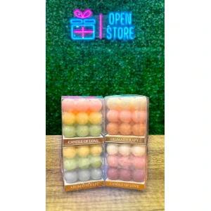 VELA PERFUMADA TRICOLOR CUADRADA