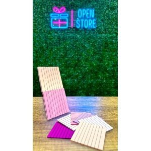 NOTAS ADHESIVAS PACK X6 RAYADAS WATERMELON