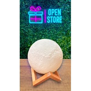 LAMPARA LUNA 3D 15CM CON CONTROL