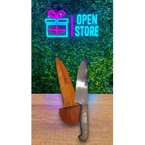 CUCHILLA TALA MANGO DE MADERA GRANDE