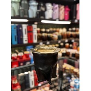 MATE CAMIONERO CON VIROLA DE ALPACA LISA