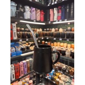 MATE MELAMINA CON ASA Y BOMBILLA