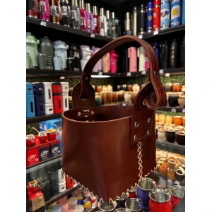 MATERA CANASTO CUERO PREMIUM