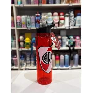 BOTELLA PLASTICO C/PICO CRESKO GLITTER / BOCA / RIVER