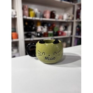 TAZA PREMIUM GATO "MIAO" CON OREJAS