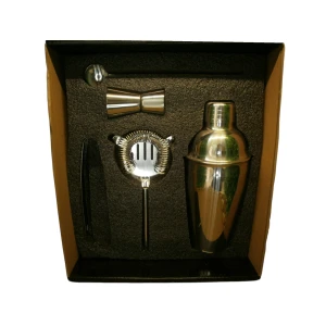 SET COCTELERO ACERO