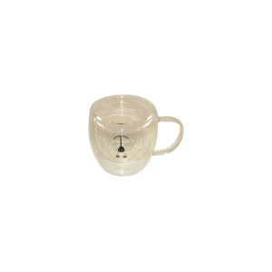 TAZA VIDRIO DOBLE OSITO 250ML
