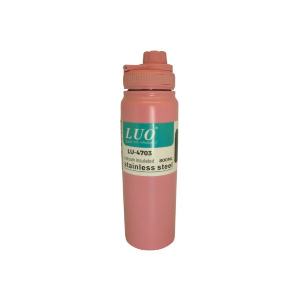 BOTELLA ACERO 800 ML LUO PICO A ROSCA (SIN FILTRO) - Imagen 9