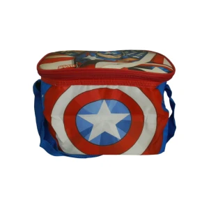 LUNCHERA TELA INFANTIL CAP. AMERICA / SPIDERMAN / MINNIE / STITICH