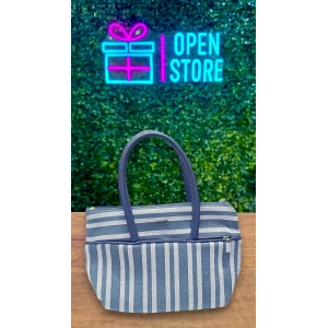 CARTERA DE TELA RAYADA BILBAO CHUNA