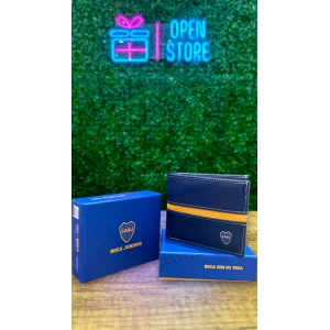 BILLETERA HOMBRE CLUBES CAJA CON TAPA
