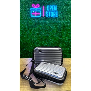 PORTA CELULAR ESTUCHE RIGIDO DE VIAJE 2 PIEZAS