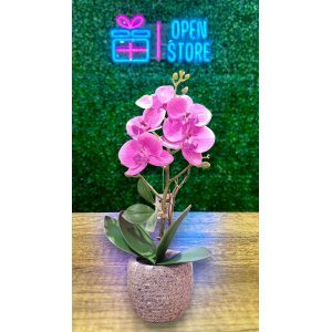 ORQUIDEA N1 (34CM FUCSIA)