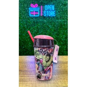 VASO INFANTIL PORTACEREALERO CON SORBETE DISNEY MARVEL