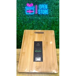 TABLA BAMBOO CON ASA 33X28 CM