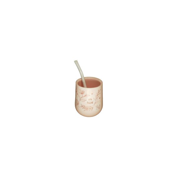 MATE PLASTICO IMPRESO CON BOMBILLA APALAPAPA - Imagen 3