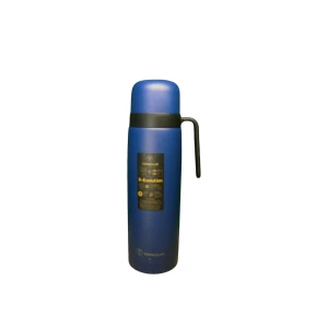 TERMO ACERO 1L MEDIA MANIJA TERMOLAR COLOR (AZUL / VERDE)